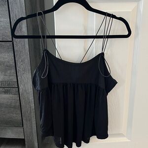 Free People Black Camisole Top